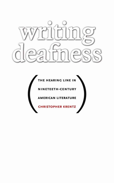 Produktbild: Writing Deafness