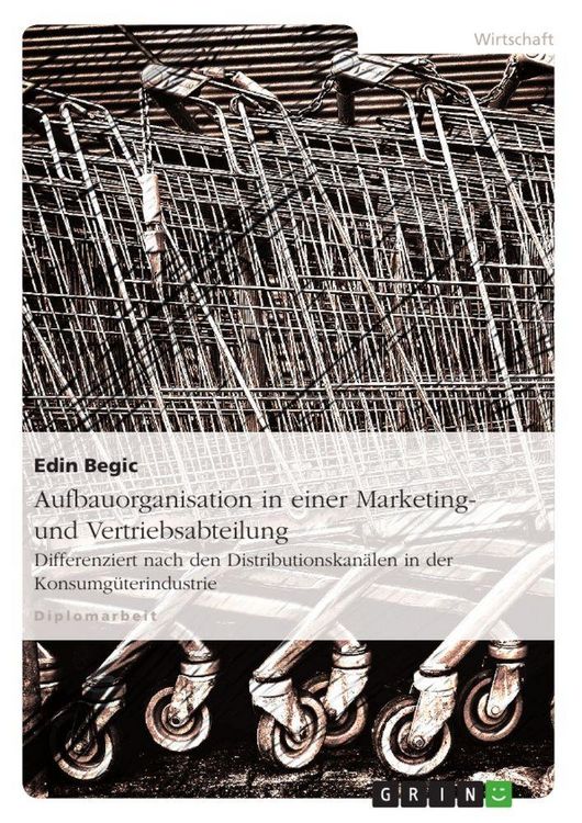 Produktbild: Aufbauorganisation in einer Marketing- und Vertriebsabteilung