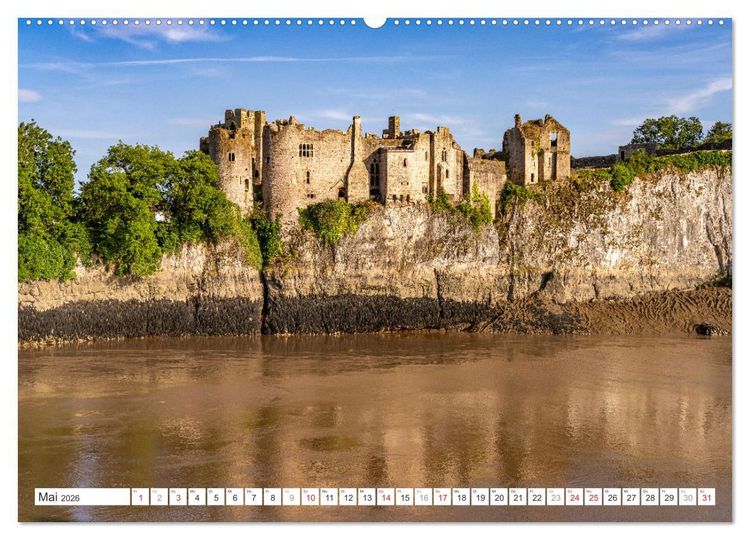 Produktbild: Gro&szlig;britannien - Wales (Wandkalender 2026 DIN A2 quer), CALVENDO Monatskalender