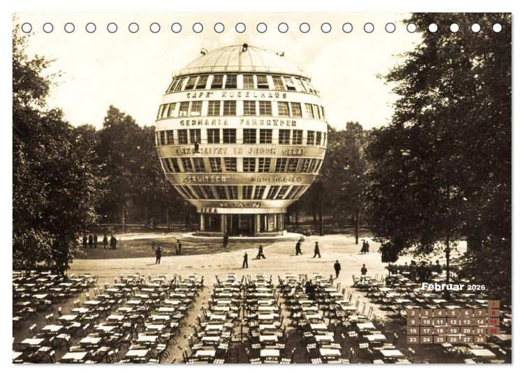 Produktbild: Souvenirs aus Dresden &ndash; Die Stadt auf historischen Karten (Tischkalender 2026 DIN A5 quer), CALVENDO Monatskalender