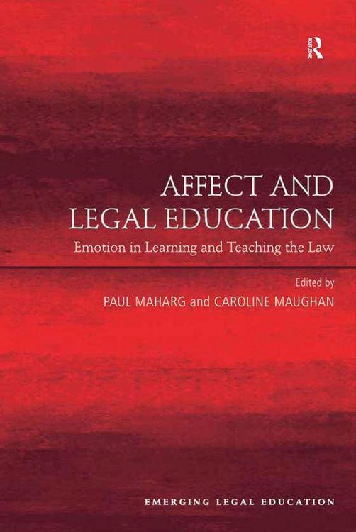 Produktbild: Affect and Legal Education