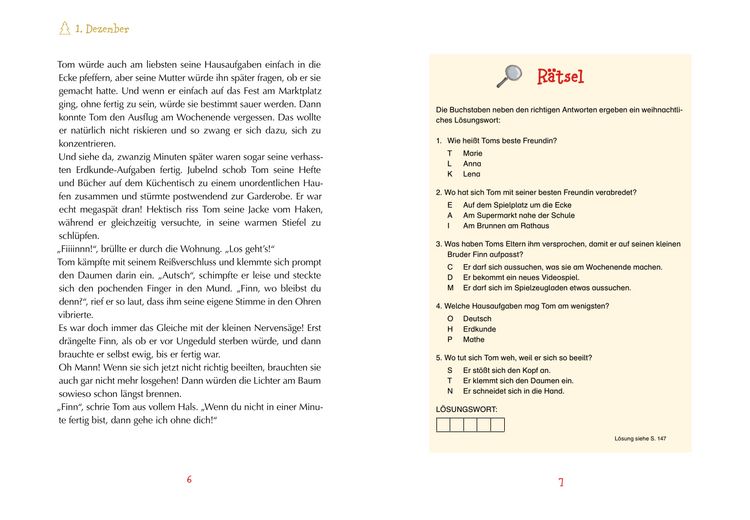 Produktbild: Drei Weihnachtsdetektive sind nicht zu bremsen. Ein Krimi-Adventskalender mit 24 Rätseln