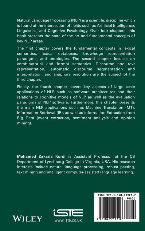 Produktbild: Natural Language Processing and Computational Linguistics 2