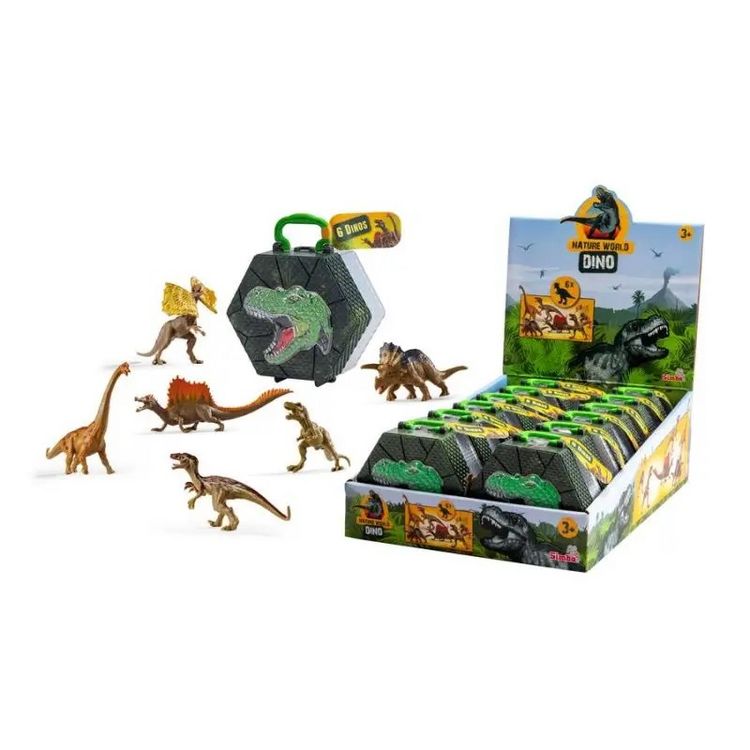 Produktbild: Dinosaurier in Box, 6 St&uuml;ck