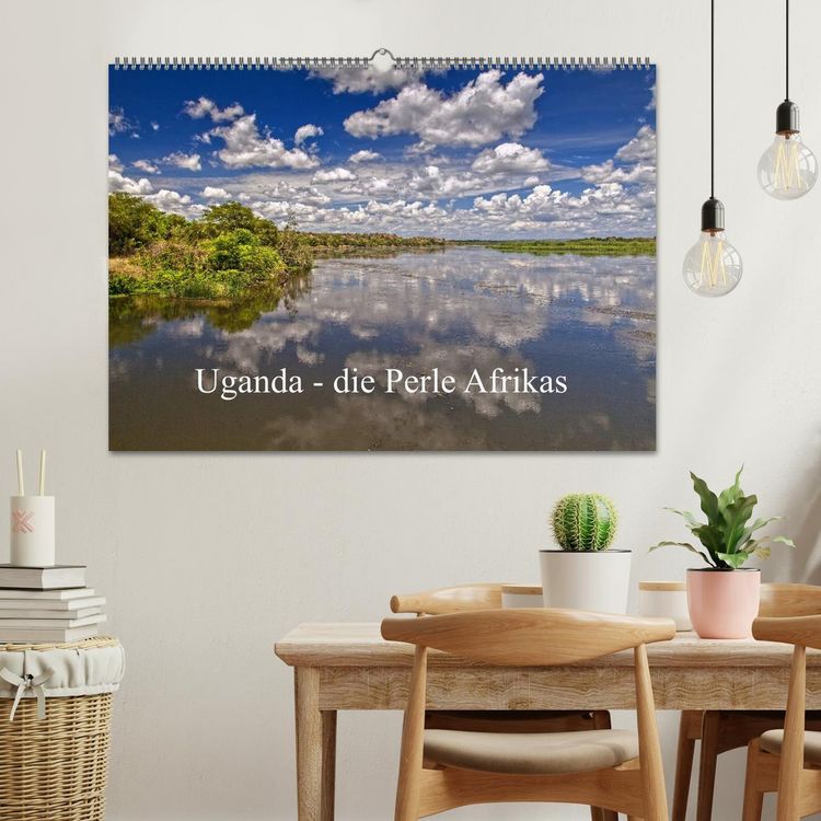Produktbild: Uganda - die Perle Afrikas (Wandkalender 2026 DIN A2 quer), CALVENDO Monatskalender
