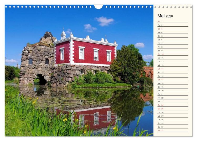 Produktbild: Spaziergang durch den W&ouml;rlitzer Park (Wandkalender 2026 DIN A3 quer), CALVENDO Monatskalender