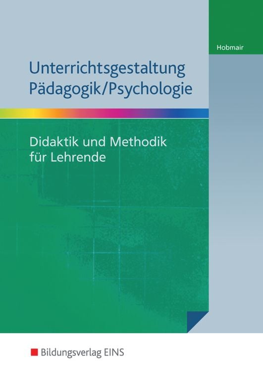 Produktbild: Unterrichtsgestaltung P&auml;dagogik/Psychologie