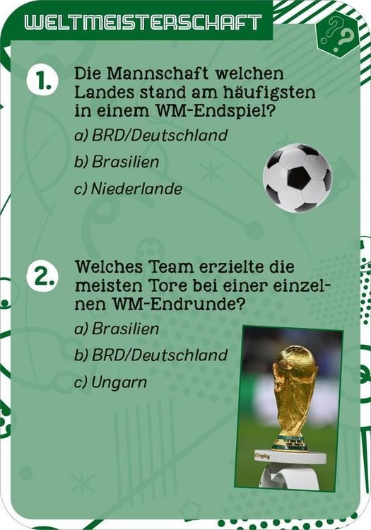 Produktbild: Fu&szlig;ball-Quiz