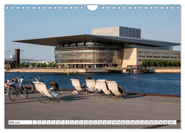 Produktbild: Sommer in Kopenhagen (Wandkalender 2026 DIN A4 quer), CALVENDO Monatskalender