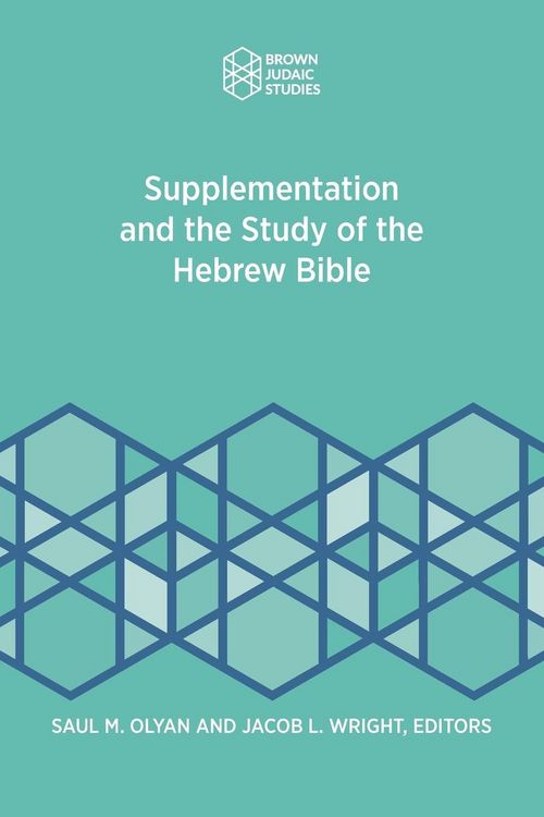 Produktbild: Supplementation and the Study of the Hebrew Bible