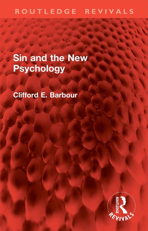 Produktbild: Sin and the New Psychology