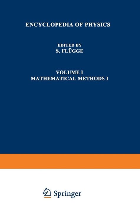 Produktbild: Mathematische Methoden I / Mathematical Methods I