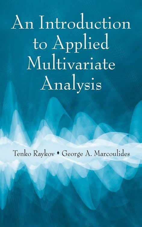 Produktbild: An Introduction to Applied Multivariate Analysis