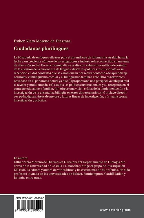 Produktbild: Ciudadanos pluriling&uuml;es