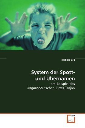 Produktbild: B&eacute;li, B: System der Spott- und &Uuml;bernamen