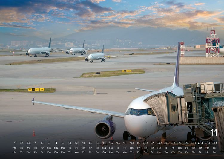 Produktbild: Planes - &Uuml;ber den Wolken - Flugzeuge - 2027 - Kalender DIN A2
