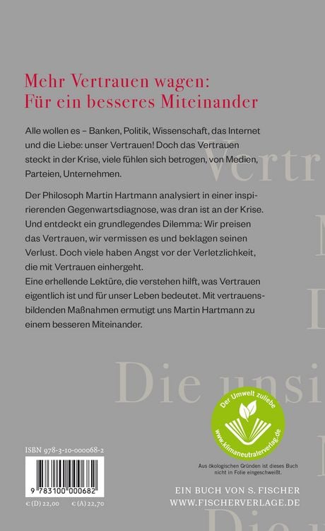 Produktbild: Vertrauen &ndash; Die unsichtbare Macht