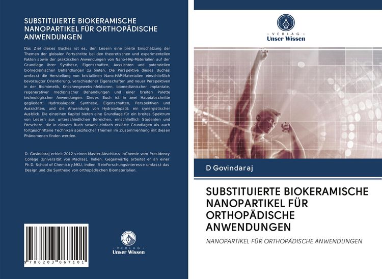 Produktbild: Substituierte Biokeramische Nanopartikel f&uuml;r Orthop&auml;dische Anwendungen