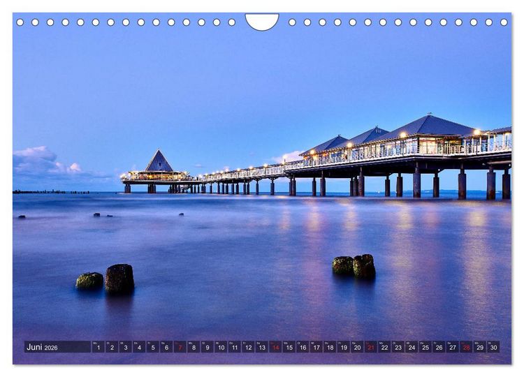 Produktbild: Sch&ouml;ne Ostsee - Impressionen &uuml;bers Jahr (Wandkalender 2026 DIN A4 quer), CALVENDO Monatskalender