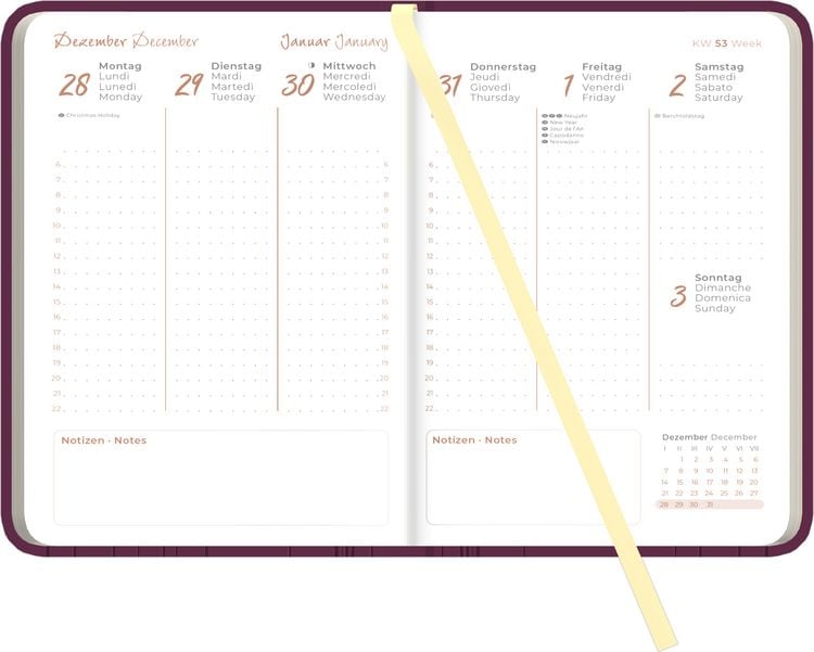 Produktbild: Lady Journal Deluxe Purple 2027