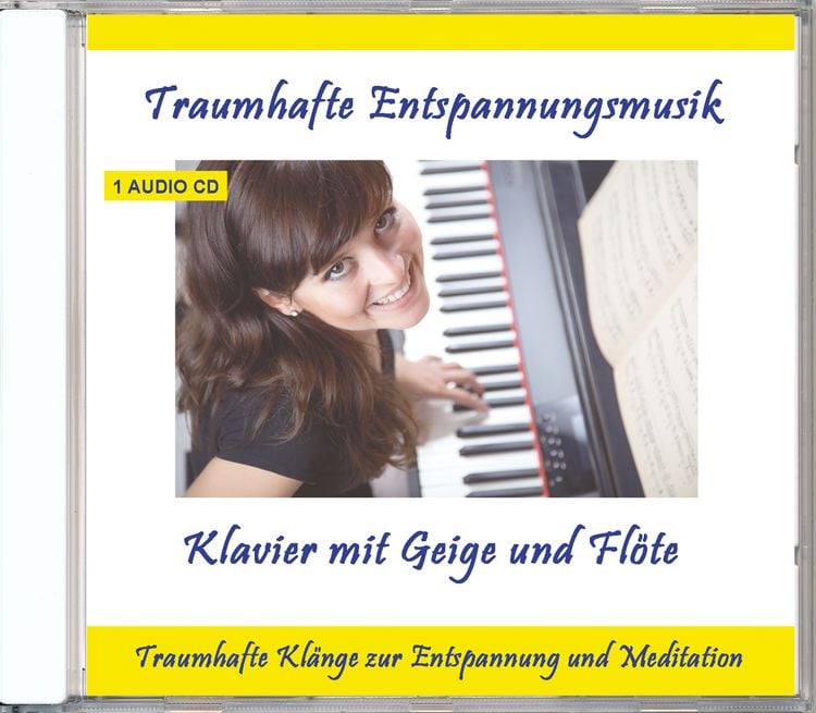 Produktbild: Traumhafte Entspannungsmusik &ndash; Klavier mit Geige und Fl&ouml;te