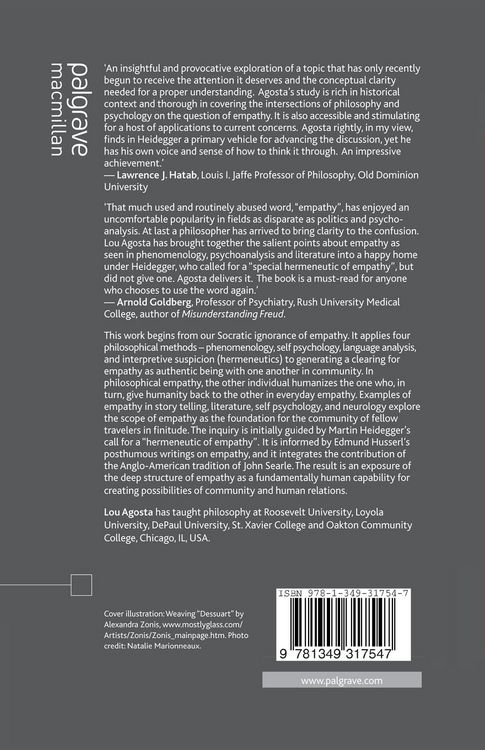 Produktbild: Empathy in the Context of Philosophy