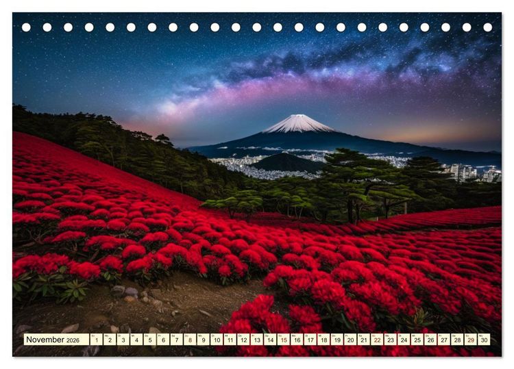 Produktbild: Typisch Japanisch (Tischkalender 2026 DIN A5 quer), CALVENDO Monatskalender