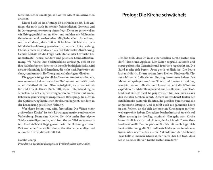 Produktbild: Schwache Kirche