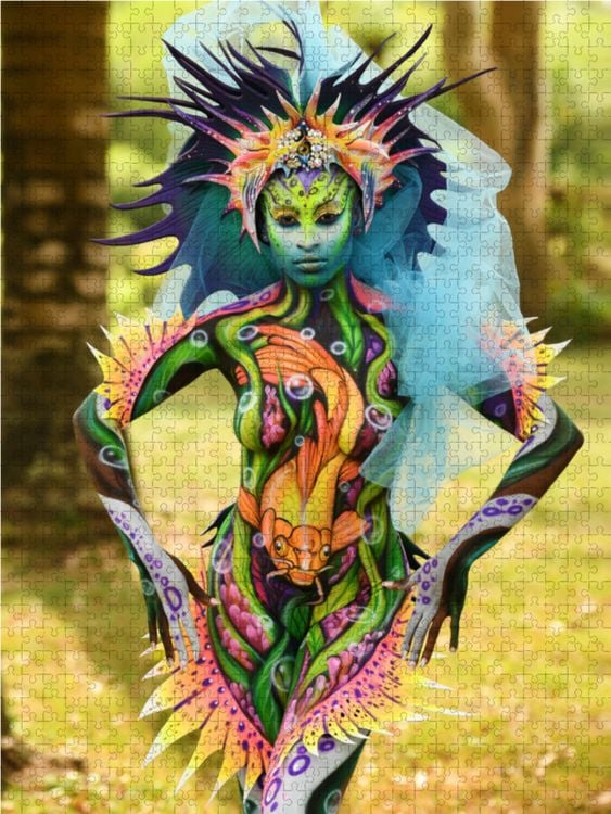 Produktbild: CALVENDO Puzzle Artist: Olga Sokolova | 1000 Teile Lege-Gr&ouml;&szlig;e 64x48cm Foto-Puzzle f&uuml;r gl&uuml;ckliche Stunden