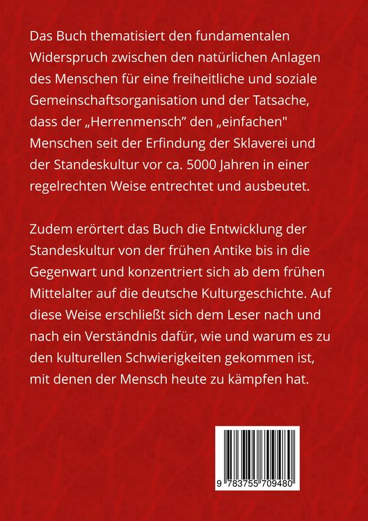 Produktbild: Die Geschichte der kulturellen Fehlentwicklung