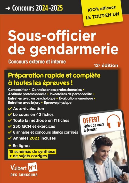 Produktbild: Concours Sous Officier de Gendarmerie: Preparation Rapide et