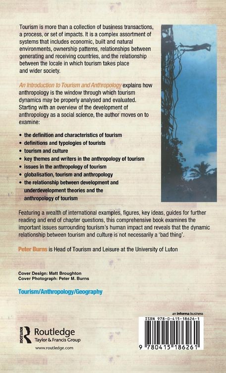 Produktbild: An Introduction to Tourism and Anthropology