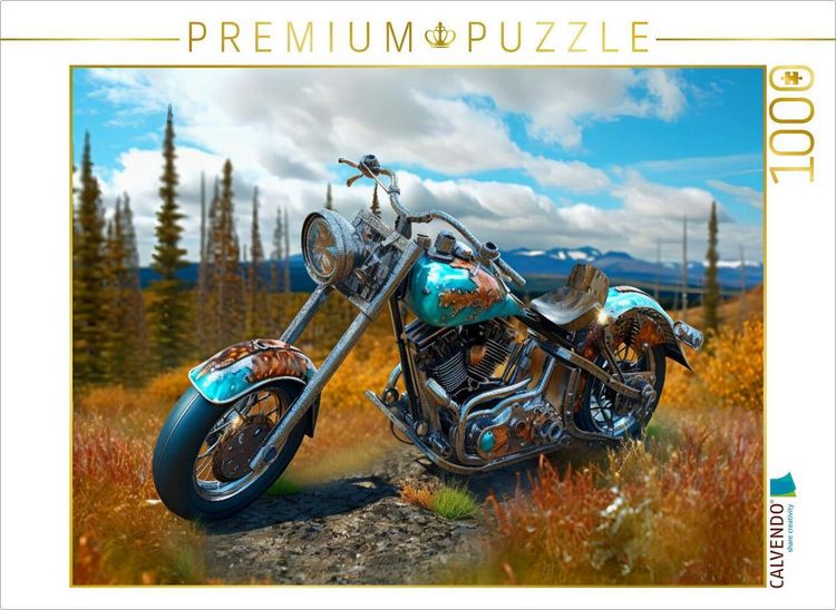 Produktbild: CALVENDO Puzzle Unterwegs im Klondike | 1000 Teile Lege-Gr&ouml;&szlig;e 64x48cm Foto-Puzzle f&uuml;r gl&uuml;ckliche Stunden