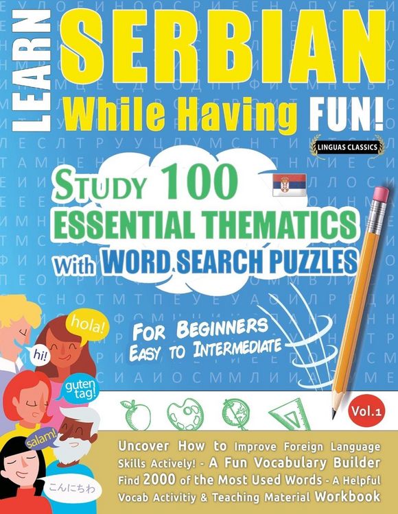 Produktbild: LEARN SERBIAN WHILE HAVING FUN! - FOR BEGINNERS