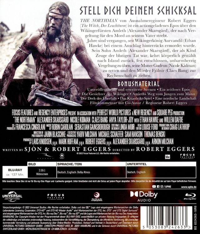 Produktbild: The Northman - Stelle Dich Deinem Schicksal