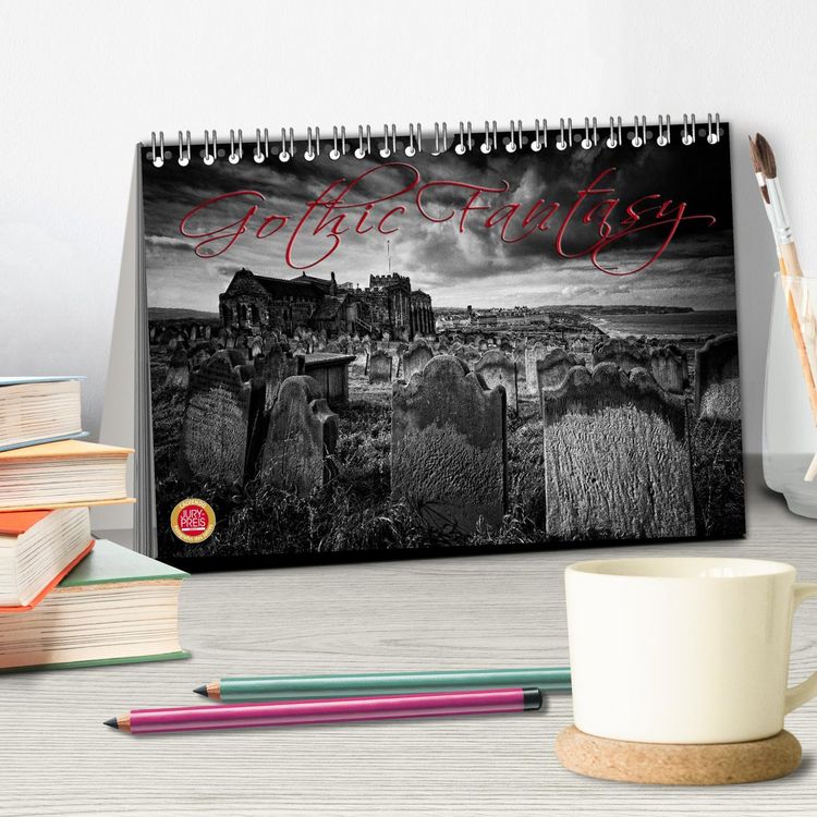 Produktbild: Gothic Fantasy (Tischkalender 2026 DIN A5 quer), CALVENDO Monatskalender