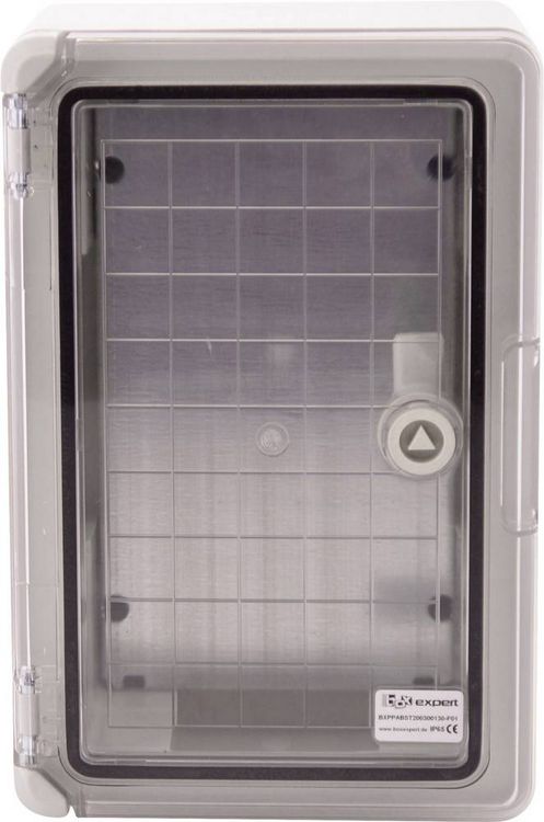 Produktbild: Boxexpert BXPPABST200300130-F01 Schaltschrank 200 x 300 x 130 ABS, Polycarbonat Lichtgrau 1St.