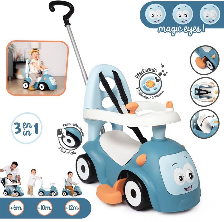 Produktbild: Rutschauto Maestro 3-in-1 Blau