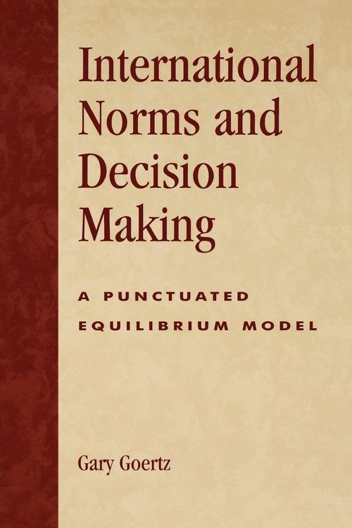 Produktbild: International Norms and Decisionmaking