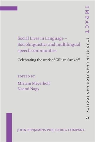 Produktbild: Social Lives in Language - Sociolinguistics and multilingual speech communities