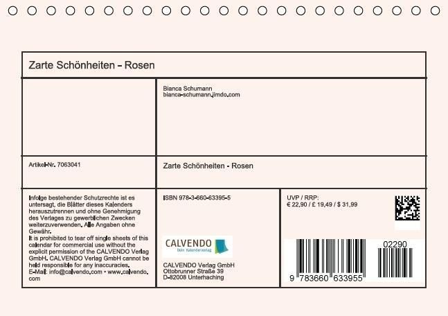 Produktbild: Zarte Sch&ouml;nheiten - Rosen (Tischkalender immerw&auml;hrend DIN A5 quer)