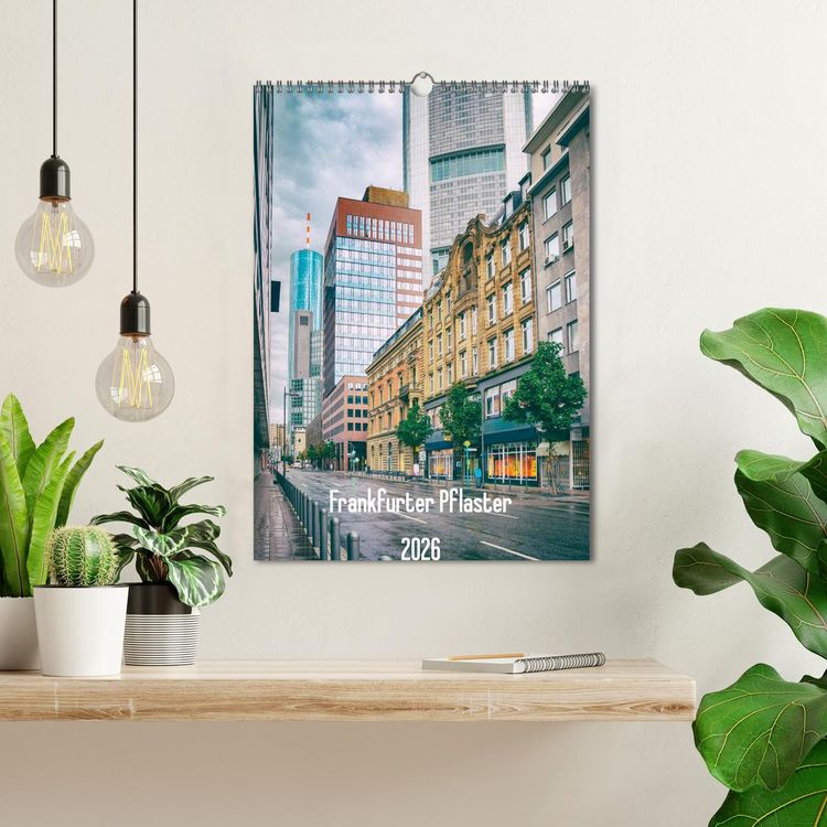 Produktbild: Frankfurter Pflaster (Wandkalender 2026 DIN A3 hoch), CALVENDO Monatskalender