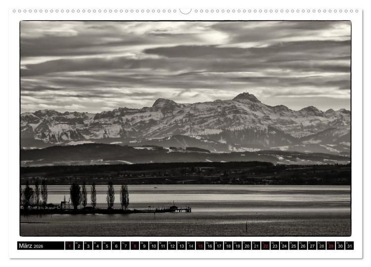 Produktbild: Boden-Seen-Sucht (Wandkalender 2026 DIN A2 quer), CALVENDO Monatskalender