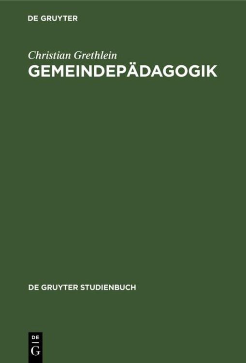Produktbild: Gemeindepädagogik