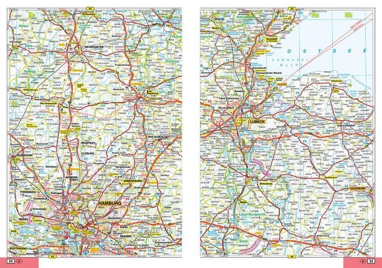 Produktbild: Falk Stra&szlig;enatlas 2027/2028 Deutschland, Schweiz, &Ouml;sterreich 1:300.000