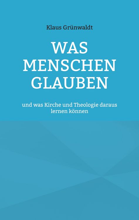 Produktbild: Was Menschen glauben