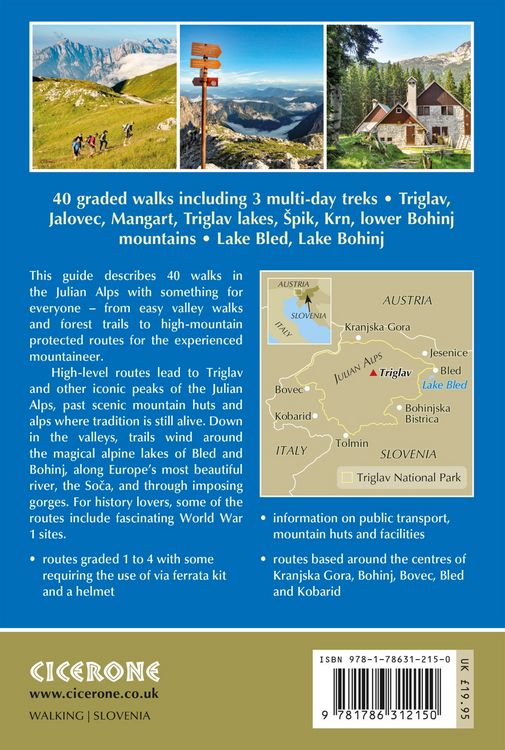 Produktbild: Walking the Julian Alps of Slovenia