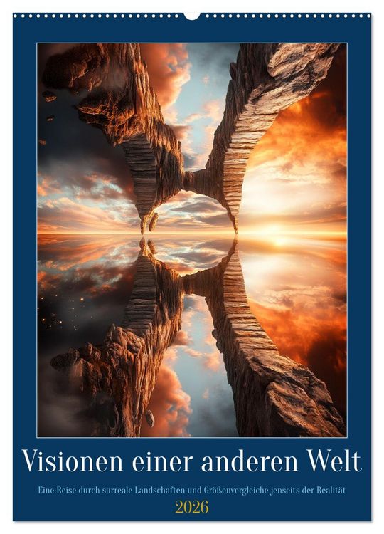 Produktbild: Visionen einer anderen Welt (Wandkalender 2026 DIN A2 hoch), CALVENDO Monatskalender