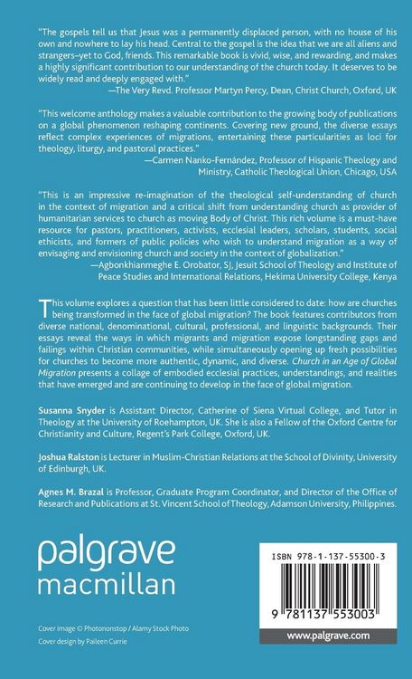 Produktbild: Church in an Age of Global Migration