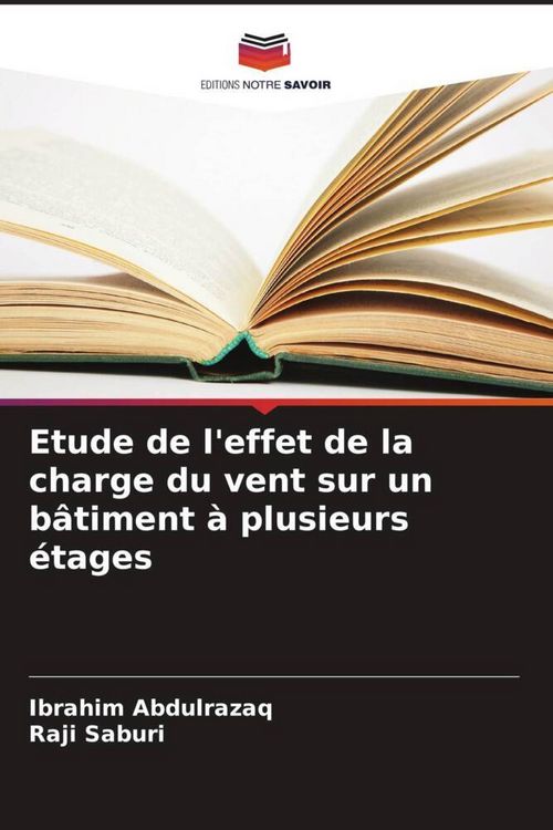 Produktbild: Etude de l'effet de la charge du vent sur un b&acirc;timent &agrave; plusieurs &eacute;tages